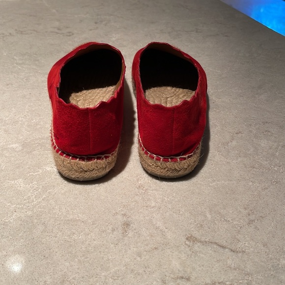 Chloe Scalloped Suede Espadrilles